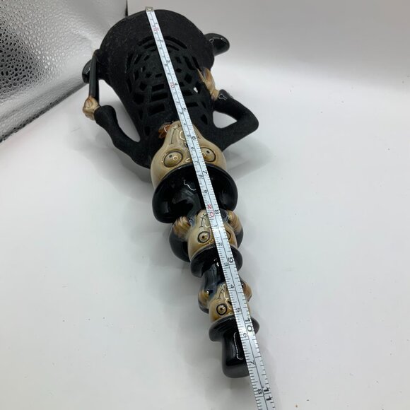 Yankee Candle Boney 2009 Uncle Vlad Stacked Heads Tea Light Holder - Picture 9 of 9